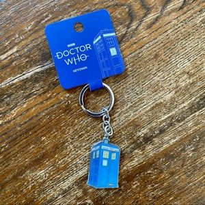 Loungefly Doctor Who TARDIS Keychain